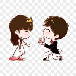 求婚漫画图,一场别开生面的求婚故事